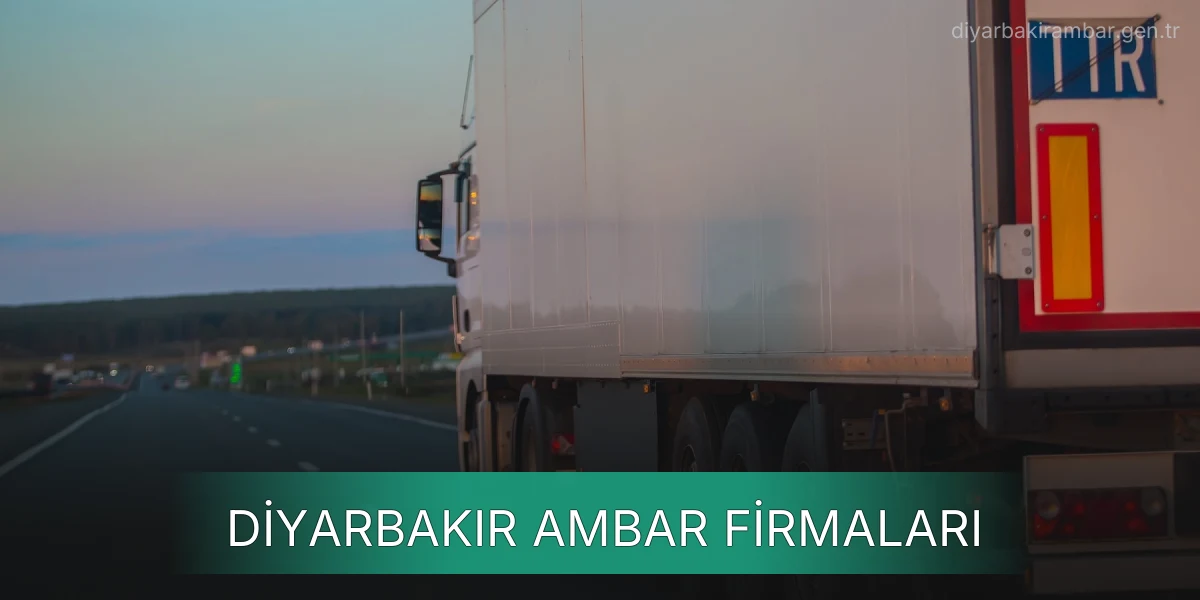 İstanbul Diyarbakır Ambar Firmaları